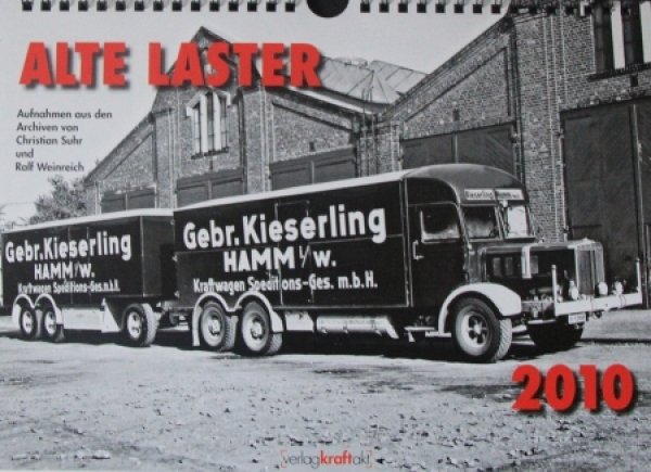 Truck "Alte Lastwagen" historic Truck-Pictures Yearcalendar 2010 (1857)