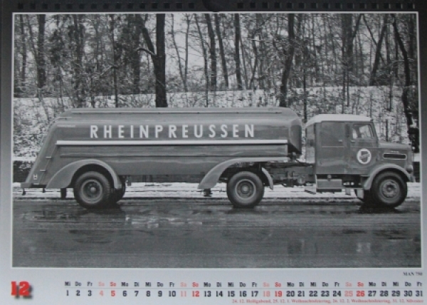 Truck "Alte Lastwagen" historic Truck-Pictures Yearcalendar 2010 (1857)