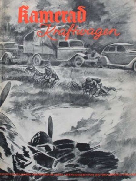 Neumeister "Kamerad Kraftwagen" Ford-Fahrzeughistorie 1941 Militaria (4497)