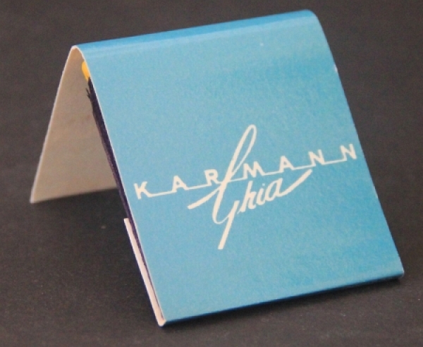 Volkswagen Karmann Ghia Matchletter 1965 unused (1891)