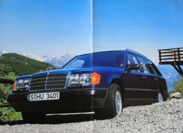 Mercedes-Benz 200 TD - 300 TE Modelprogram 1990 Carbrochure (4623)