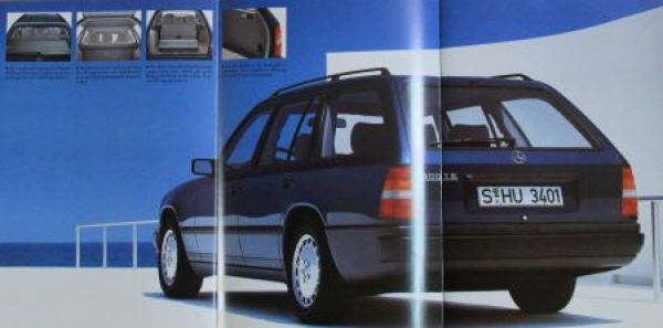 Mercedes-Benz 200 TD - 300 TE Modelprogram 1990 Carbrochure (4623)