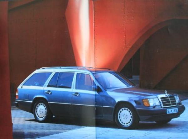 Mercedes-Benz  200 - 300 T Models Modelprogram 1990 Carbrochure (4621)