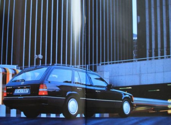 Mercedes-Benz  200 - 300 T Models Modelprogram 1990 Carbrochure (4621)
