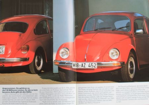 Volkswagen Beetle Modelprogram 1985 Carbrochure (4631)
