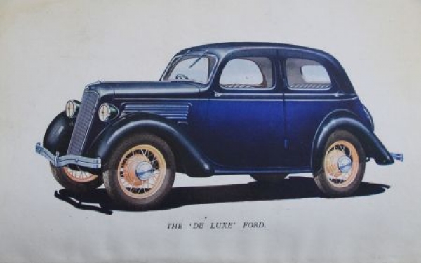 Hawks "Ford Deluxe 10 H.P." 1947 Ford-Repairmanual (4654)