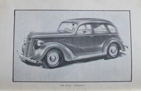 Hawks "Ford Deluxe 10 H.P." 1947 Ford-Werkstatthandbuch (4654)