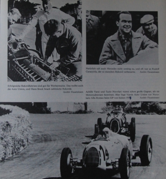Tragatsch "Die großen Rennjahre 1919-1939" 1973 Motorracing-History (1941)