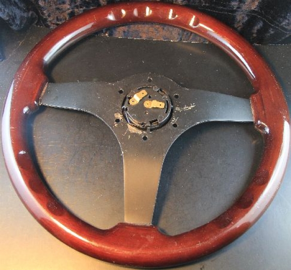 Sport-Steering-wheel 1985 Type X Autostyle BMW Model 3er Wood (1984)