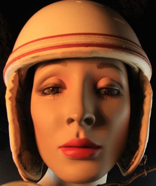 Motorcycle Helmet 1960 Sable-Casque Homologue (1995)