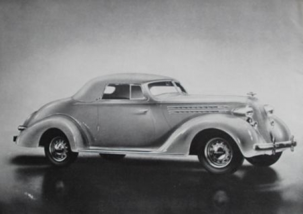 Hudson Sixes and Eights Modelprogram 1936 Carbrochure (4693)