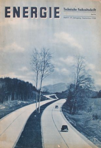 Volkswagen "Energie" Technical Magazine 1938 with VW-KdF Story (4689)