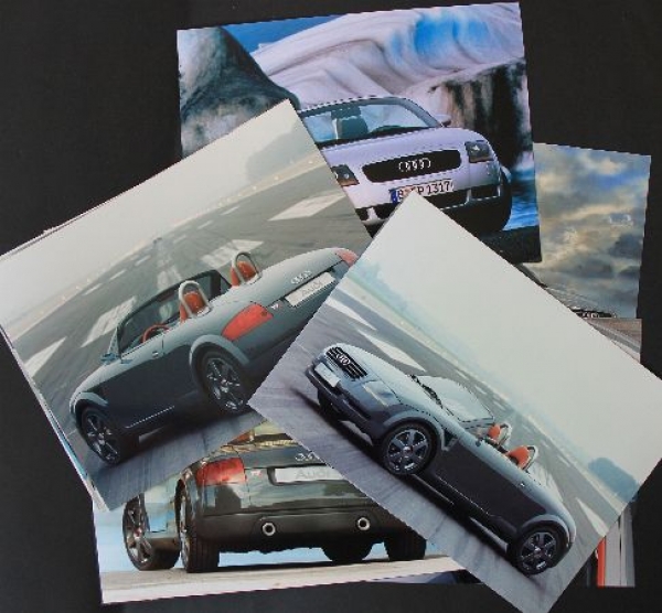 Audi TT 1999 Factory-Advertisingset with 14 original photos (2103)