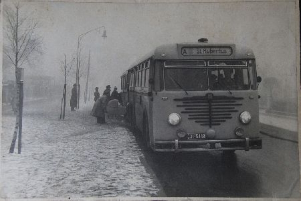 Büssing Passengerbus 5000 T 1954 Factoryphoto (2154)