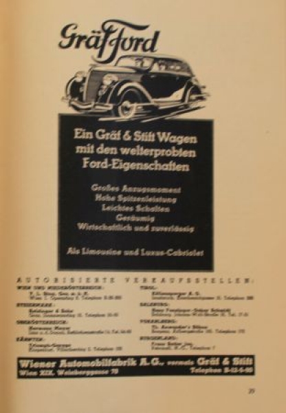 "Auto Revue" Austrian Carmagazine 1935 (4735)