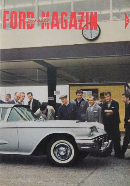 "Ford Verkaufsmagazin" Factorymagazine 1958 (2171)