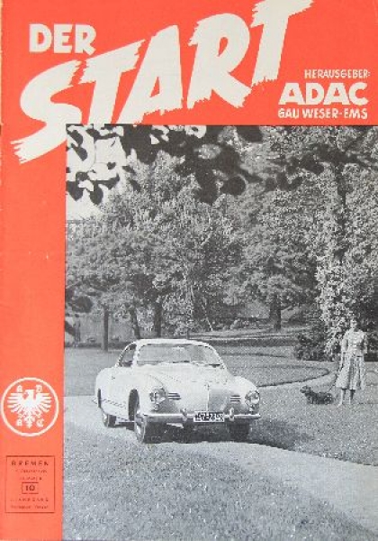 ADAC "Der Start - Gau Weser-Ems" Automobil-Magazine 1955 (2211)