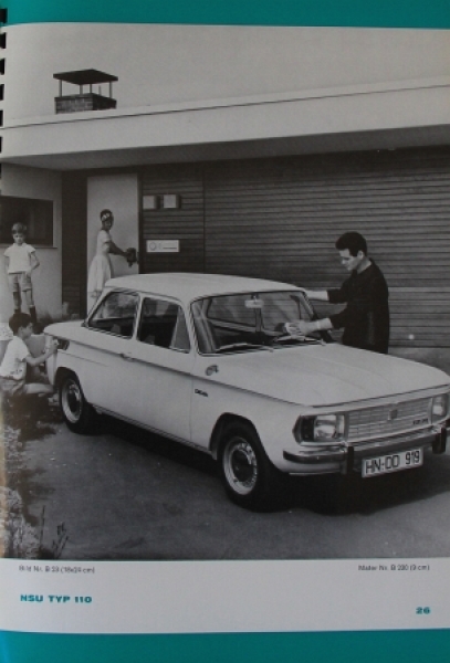 NSU Prinz 110 Modelprogram 1968 Presskit (2230)