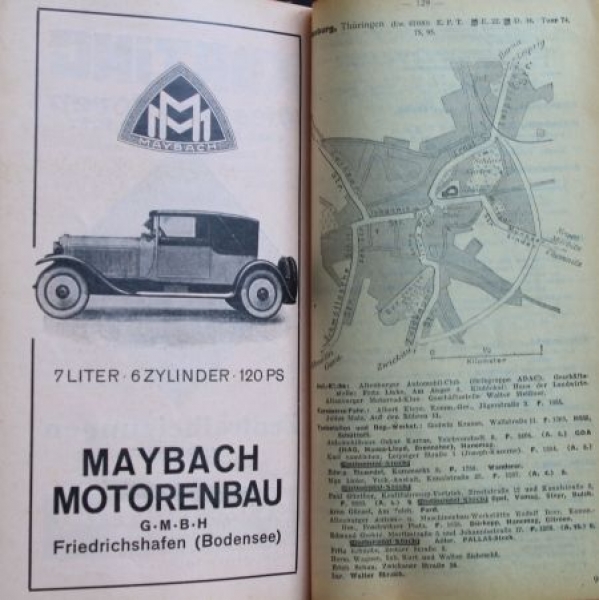 "Continental Handbuch fuer Kraftfahrer" Continental-Yearbook 1928 (5370)