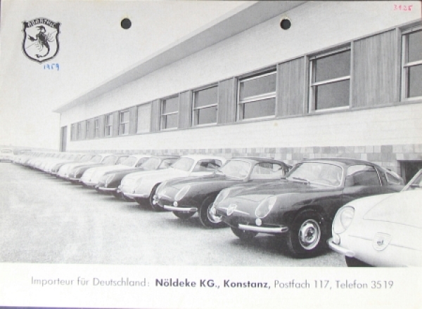 Abarth Modelprogram 1959 Carbrochure (2269)