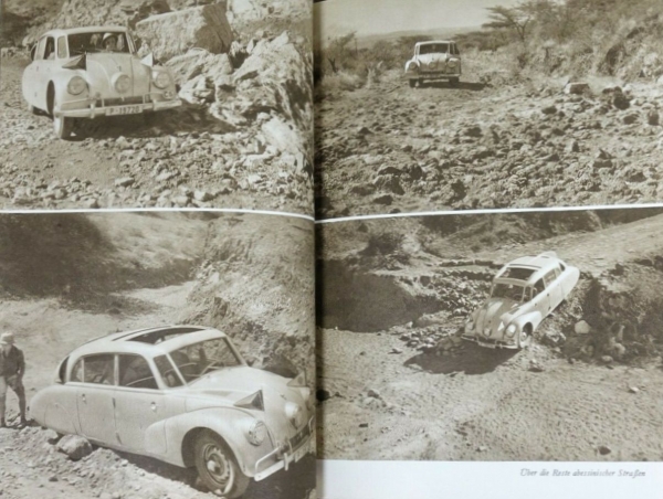 Hanzelka "Afrika - Traum und Wirklichkeit" 1955 Africatripstory with Tatra 87 three volumes (6453)