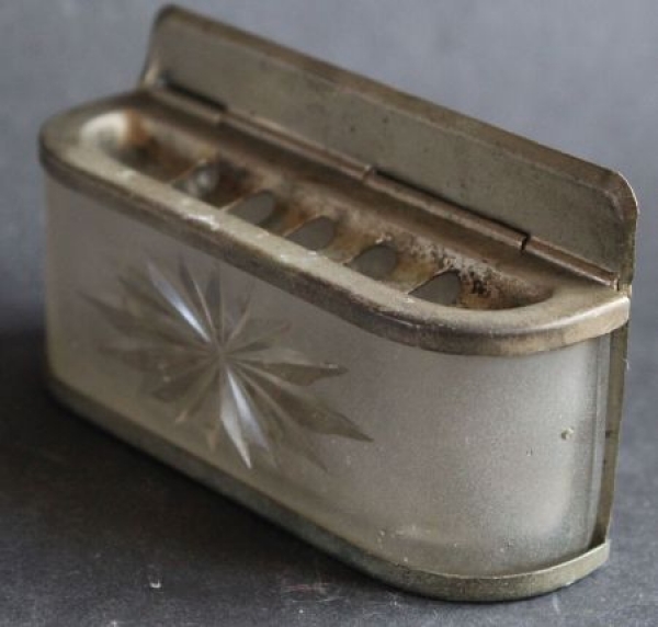Car-Ashtray 1935 glas with Starmotive Metalcorpus (5446)