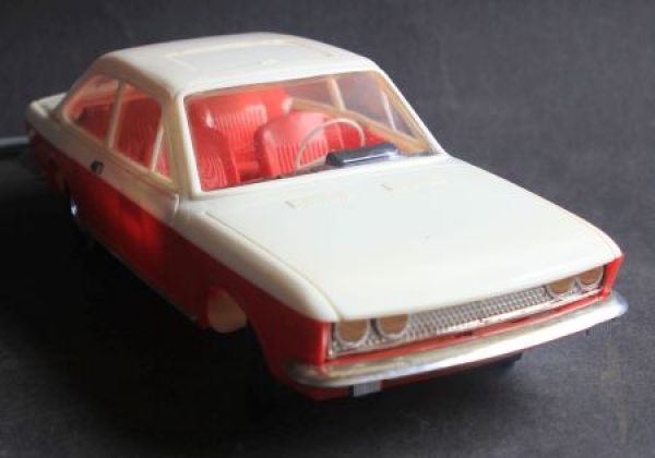 Anker Spielzeug Fiat 2300 Coupe 1968 with remote control in original box (5461)