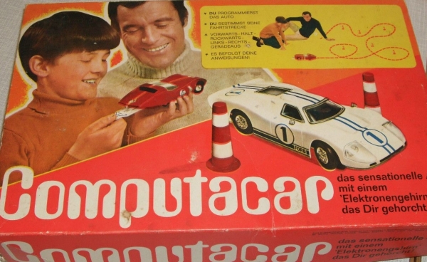 Hasbro Haselfeld Brothers "Computar Car" Remotecontol-Model in original box Made in USA 1968 (2313)