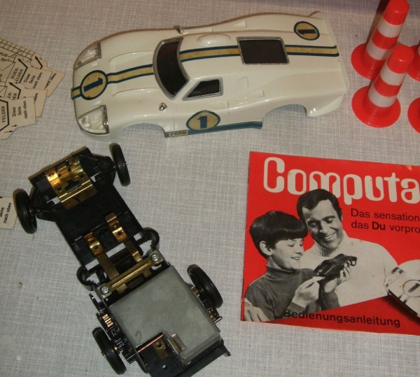 Hasbro Haselfeld Brothers "Computar Car" Remotecontol-Model in original box Made in USA 1968 (2313)