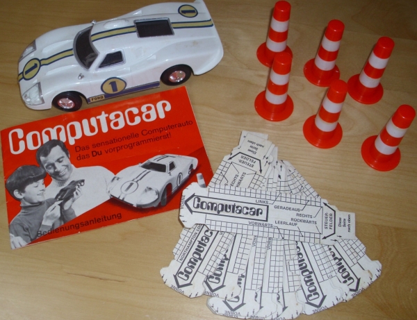 Hasbro Haselfeld Brothers "Computar Car" Remotecontol-Model in original box Made in USA 1968 (2313)