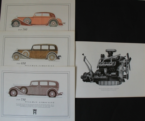 Horch 8 Modelprogram 1935 Cabrochure (2311)