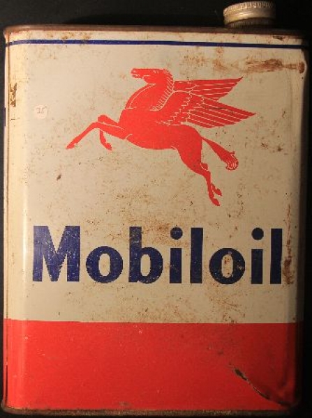 Mobiloil Oilcan 1960 20W20 2 Liters (2319)