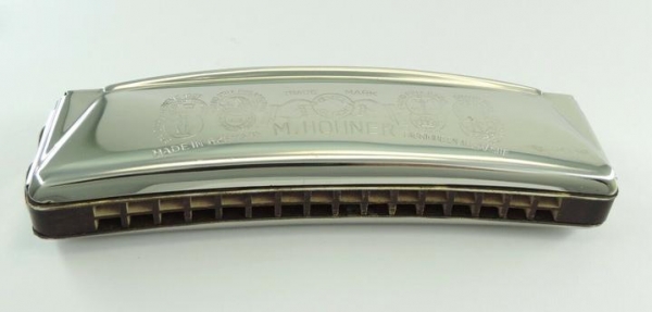 Hohner Mundharmonika 1960 "Unsere Lieblinge" Metall (5442)