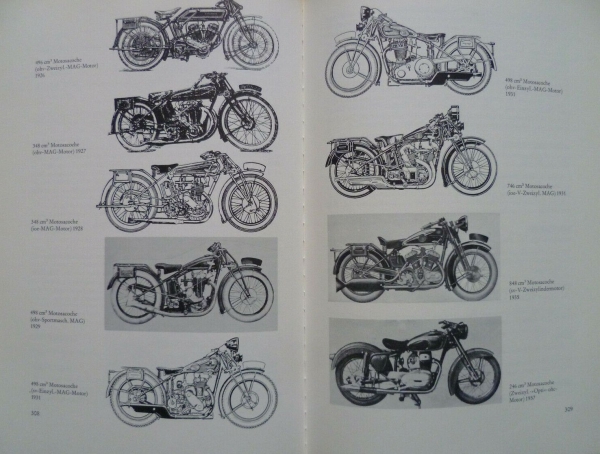 Tragatsch "Alle Motorraeder 1894 bis heute" Motorbike-History 1981 (5312)