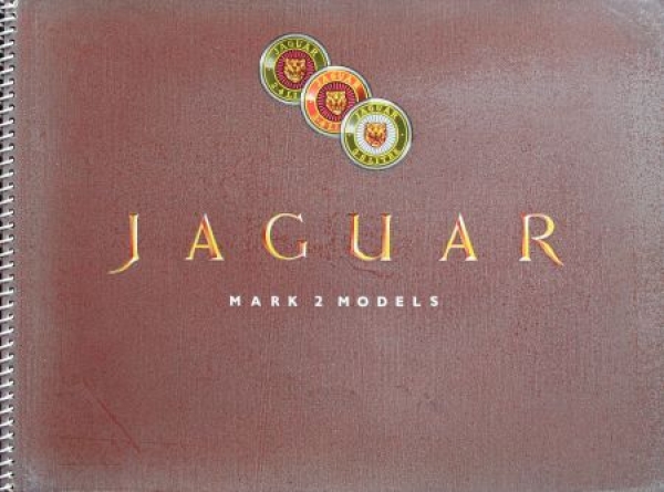 Jaguar Mark II Modelprogram 1960 Carbrochure (4951)