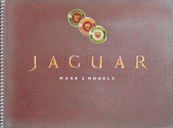 Jaguar Mark II Modellprogramm 1960 Automobilprospekt (4951)