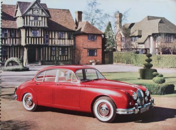 Jaguar Mark II Modelprogram 1960 Carbrochure (4951)