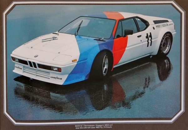 BMW 635 - 733 Modelprogram 1976 "Meinungs-Bilder" Carbrochure-Map (9830)