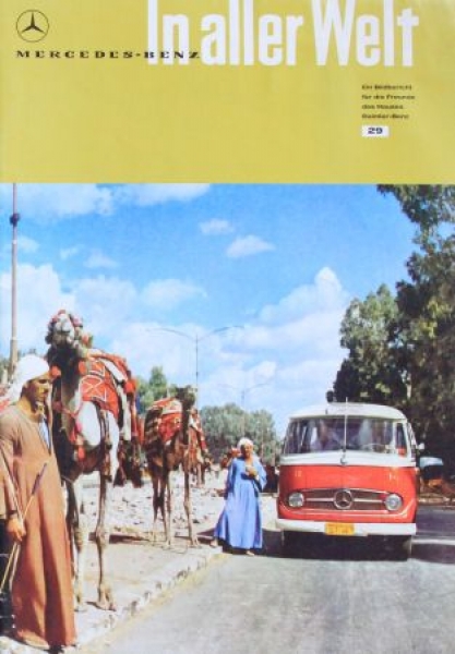 "Mercedes-Benz in aller Welt" Factory-Magazine 1959 (6110)