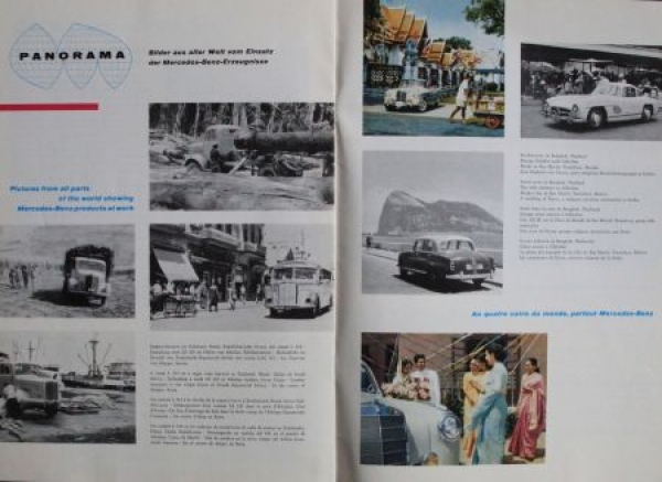 "Mercedes-Benz in aller Welt" Factory-Magazine 1959 (6110)