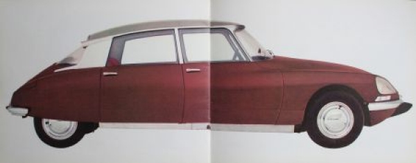 Citroen DS Modelprogram 1967 Carbrochure (6111)
