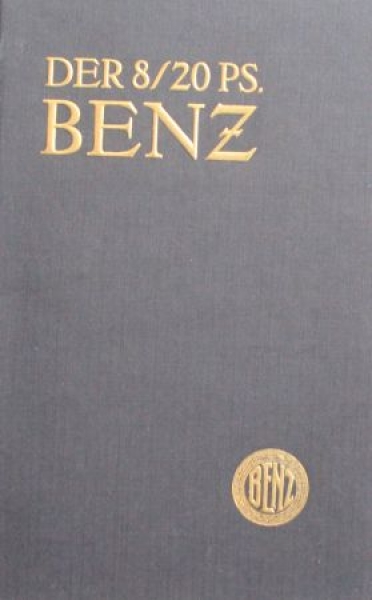 Benz  8/20 PS Modelprogram 1912 Carbrochure (5097)