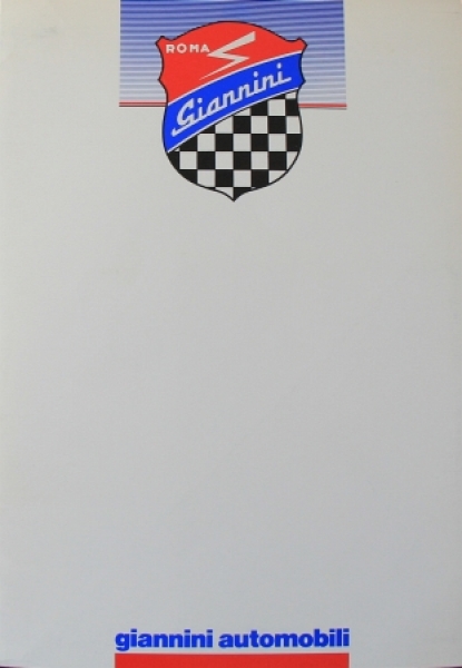 Giannini Modelprogram 1988 Car-Presskit (2396)