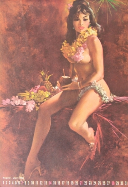 Brown & Bigelow Pin-Up Yearcalendar 1966 Fritz Willis (2405)