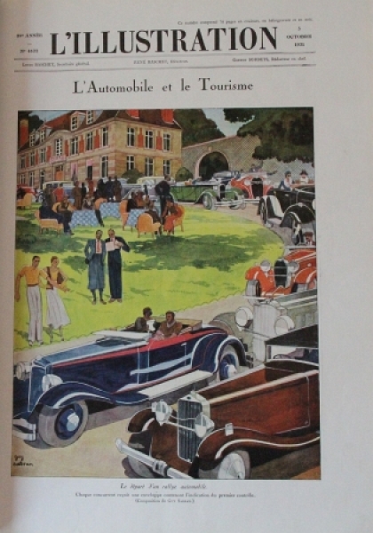 "L'Illustration - L'Automobile et le Tourisme" 1931 Automobil-Magazine (2483)