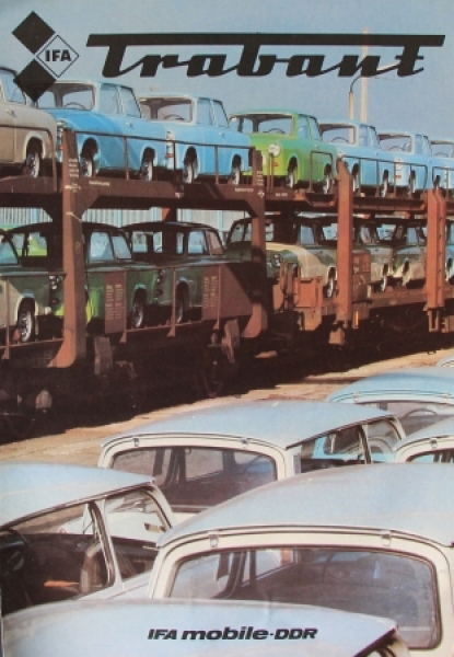 Trabant 601 Modelprogram 1980 Carbrochure (2511)