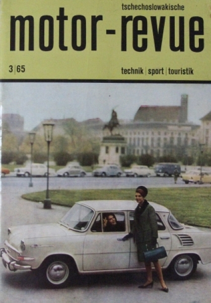 "Tschechoslowakische Motor Revue" Automobil-Magazine 1965 (2531)