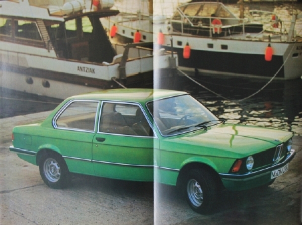 BMW 316 - 320 i Modelprogram 1976 Carbrochure (2547)