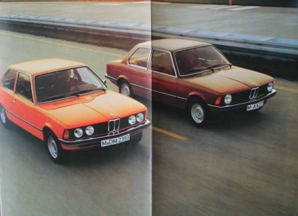 BMW 316 - 320 i Modelprogram 1976 Carbrochure (2547)