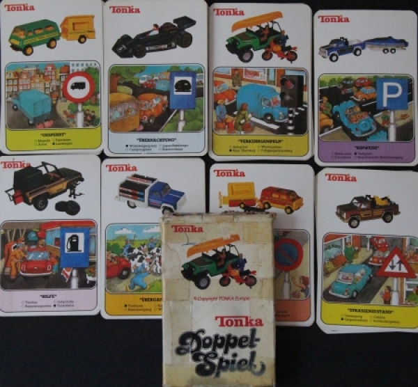 Carta Mundi "Tonka Doppelspiel" 1990 Kartenspiel (2578)